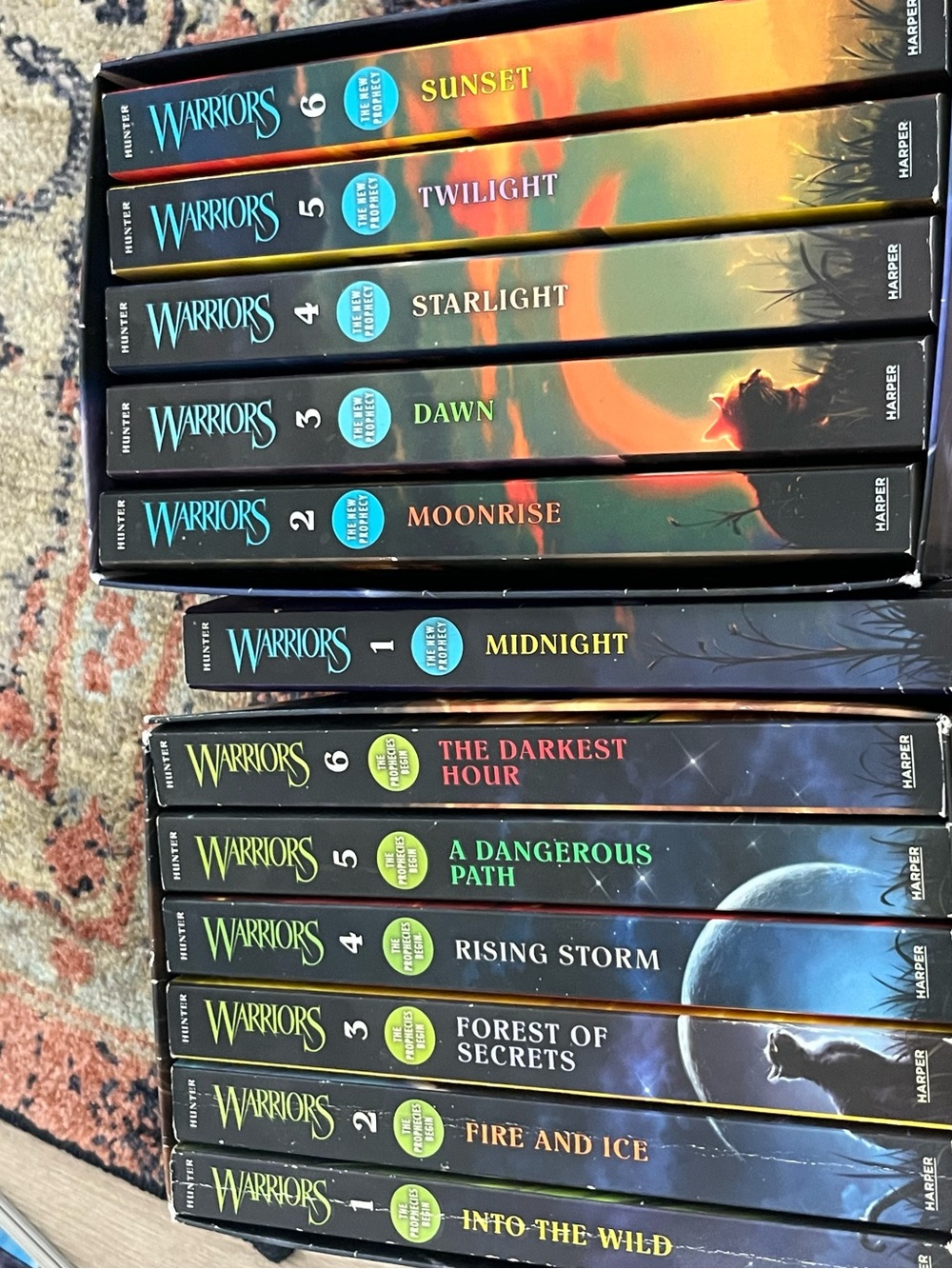 Warriors: The New Prophecy and prophecies begin box series (2)